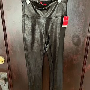 Spanx faux leather pants - Size Small/Petite